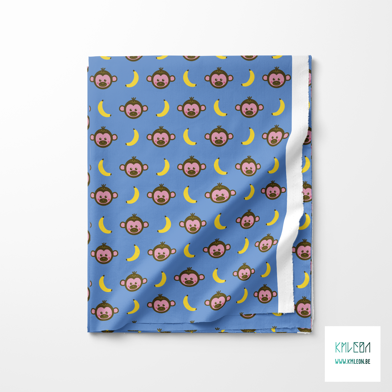 Monkeys and bananas fabric