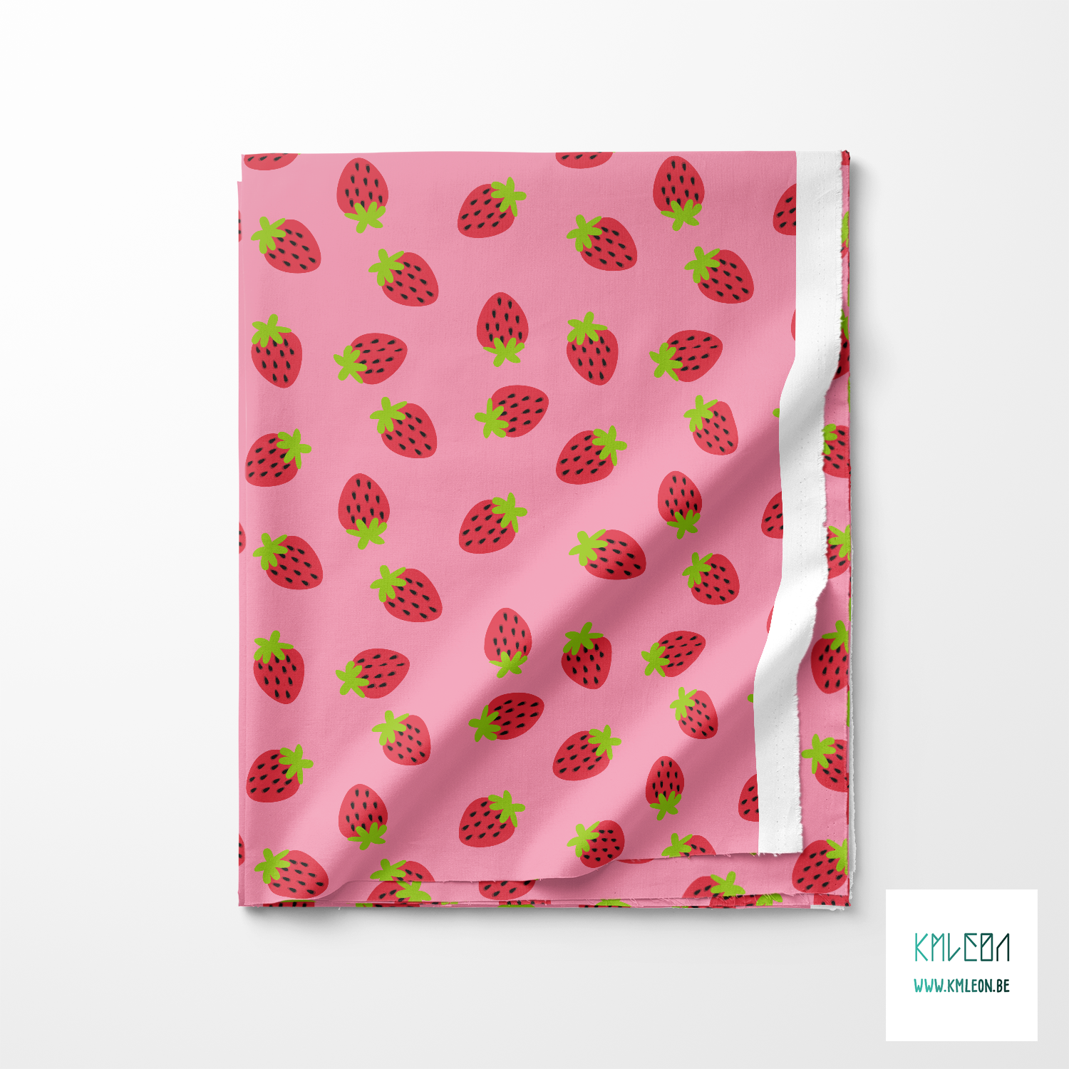 Strawberries fabric