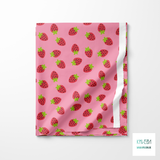 Strawberries fabric