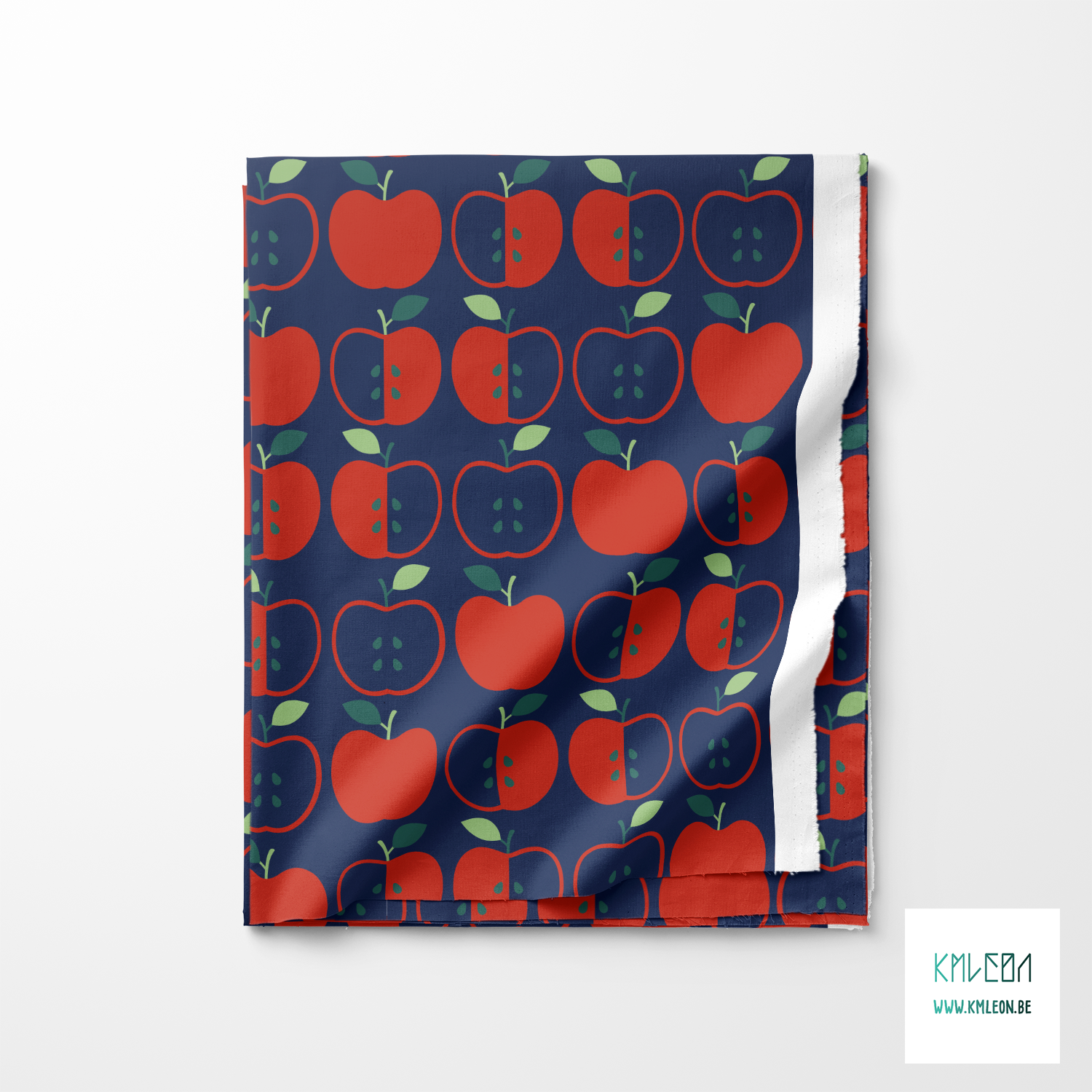 Apples fabric