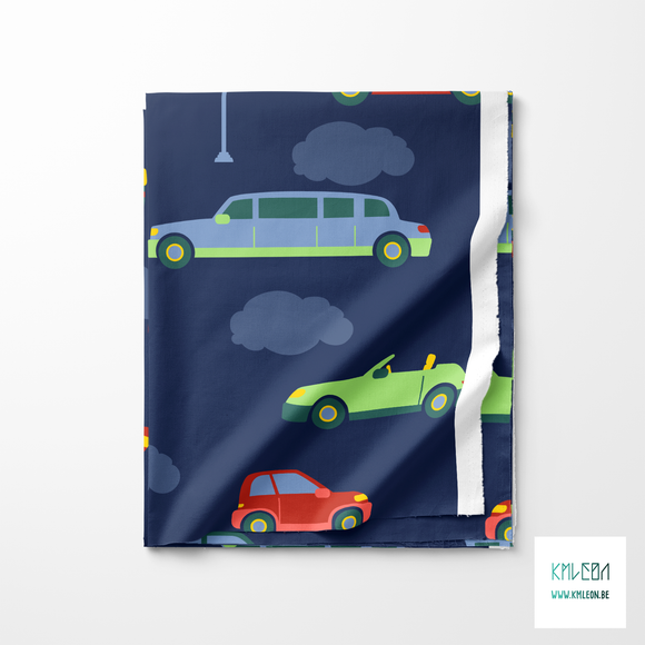 Cars fabric