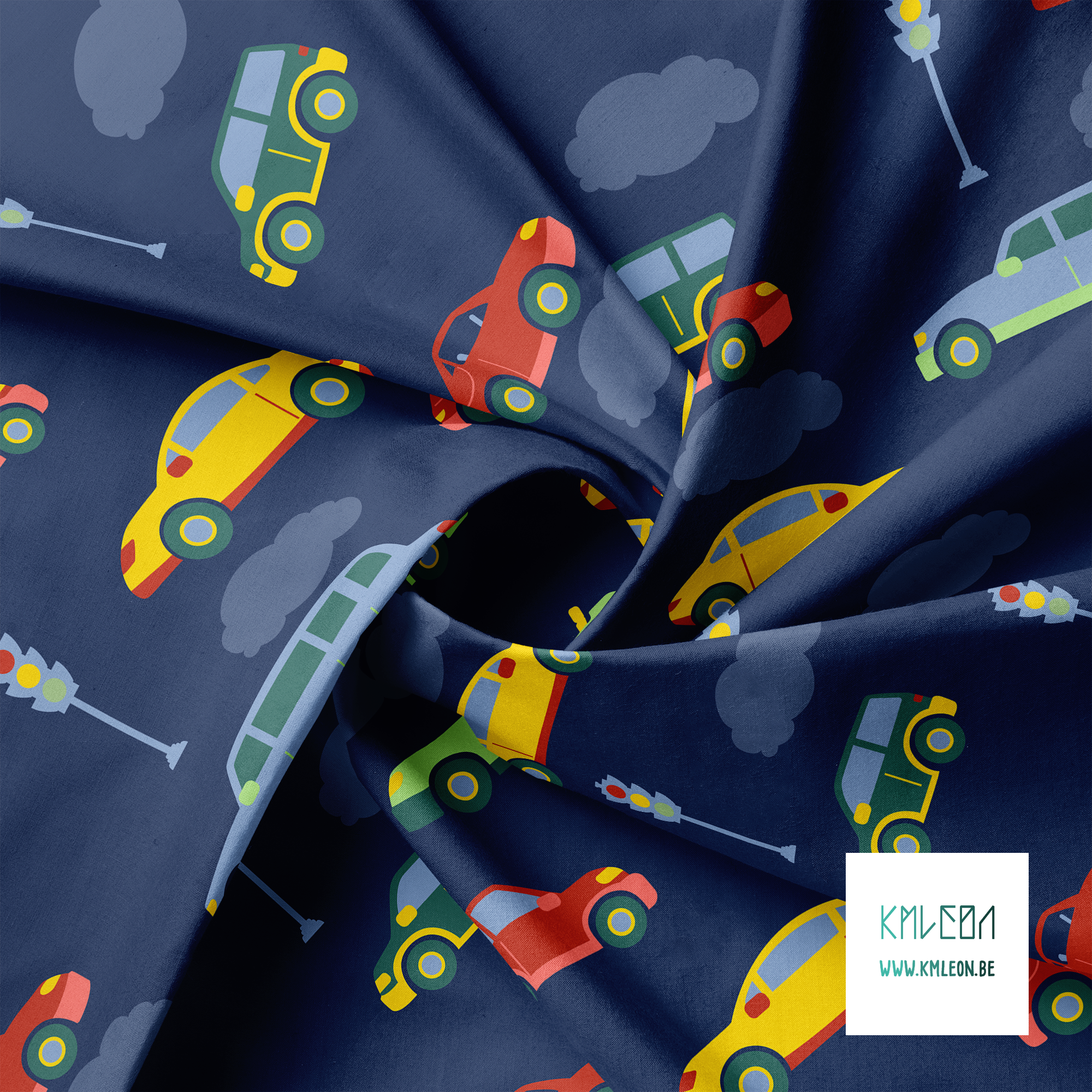 Cars fabric