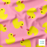 Rubber ducks fabric