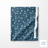 Green leaves fabric