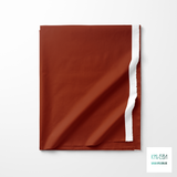 Solid cedar brown fabric