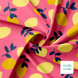 Lemons fabric