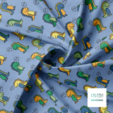 Dinosaurs fabric