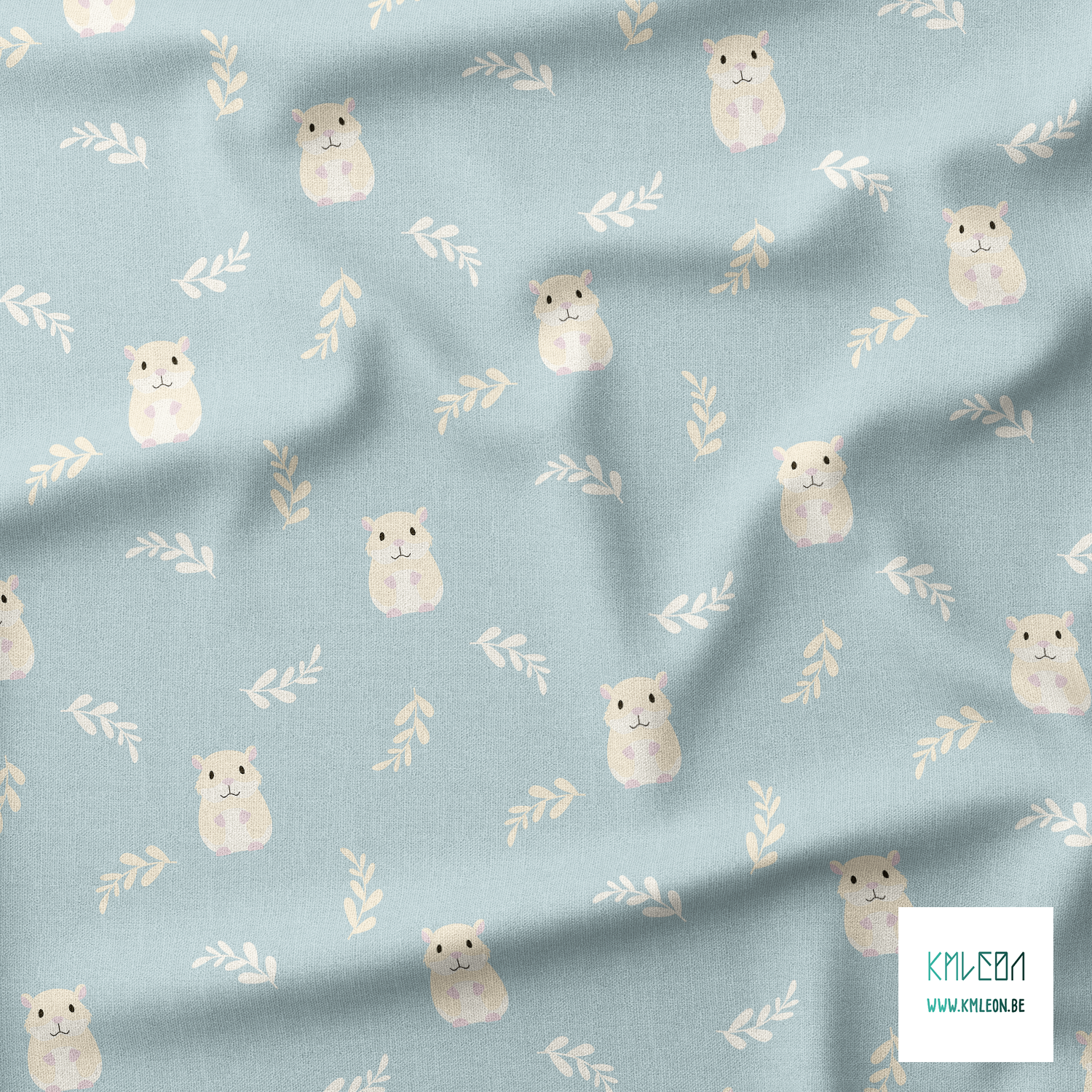 Hamsters fabric