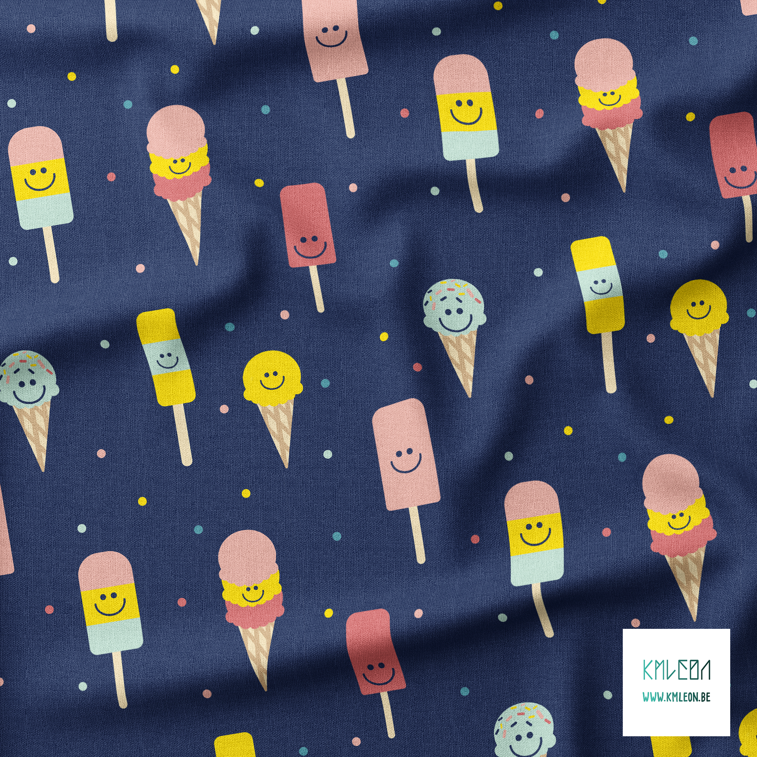 Ice cream fabric