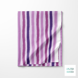 Purple stripes fabric