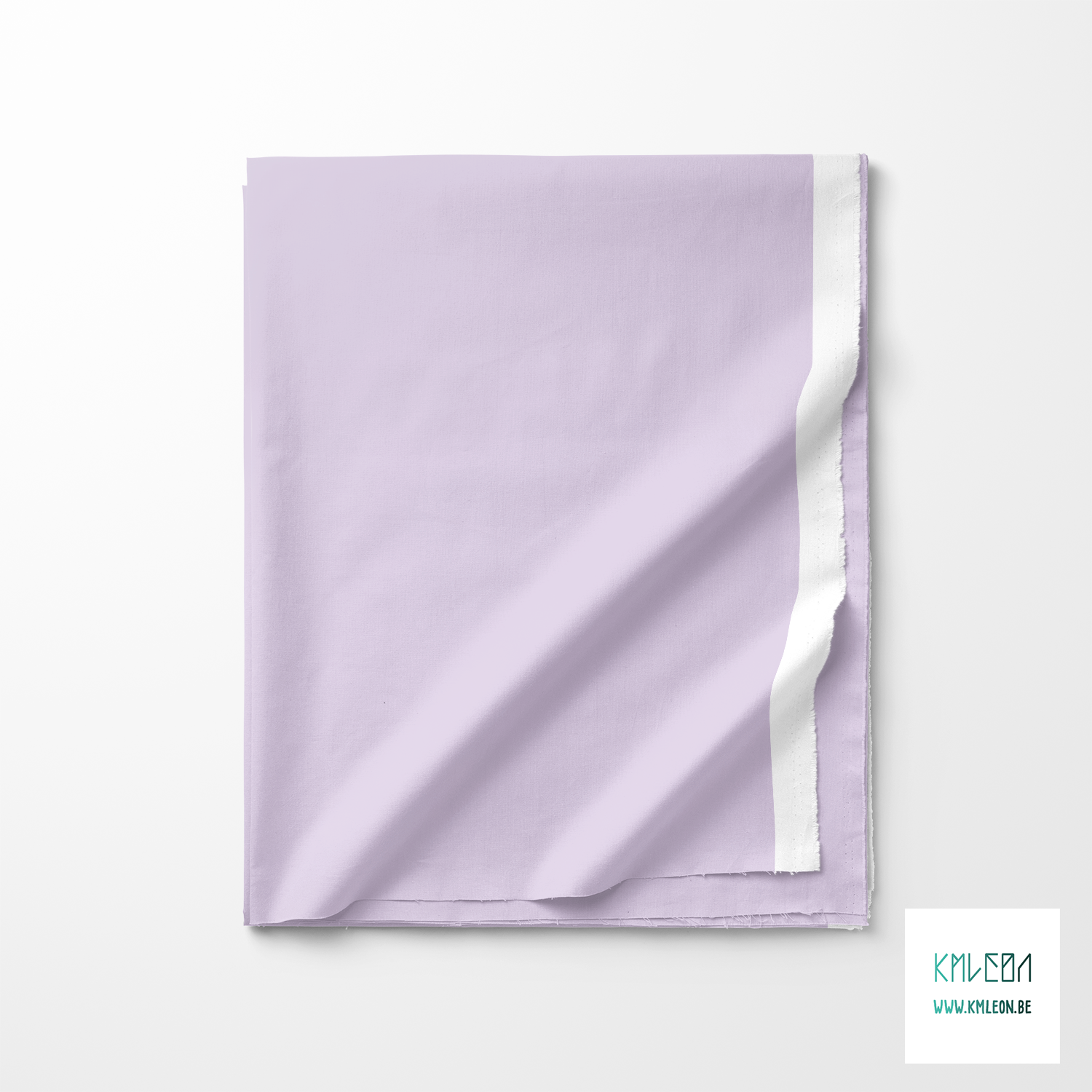 Solid light purple fabric