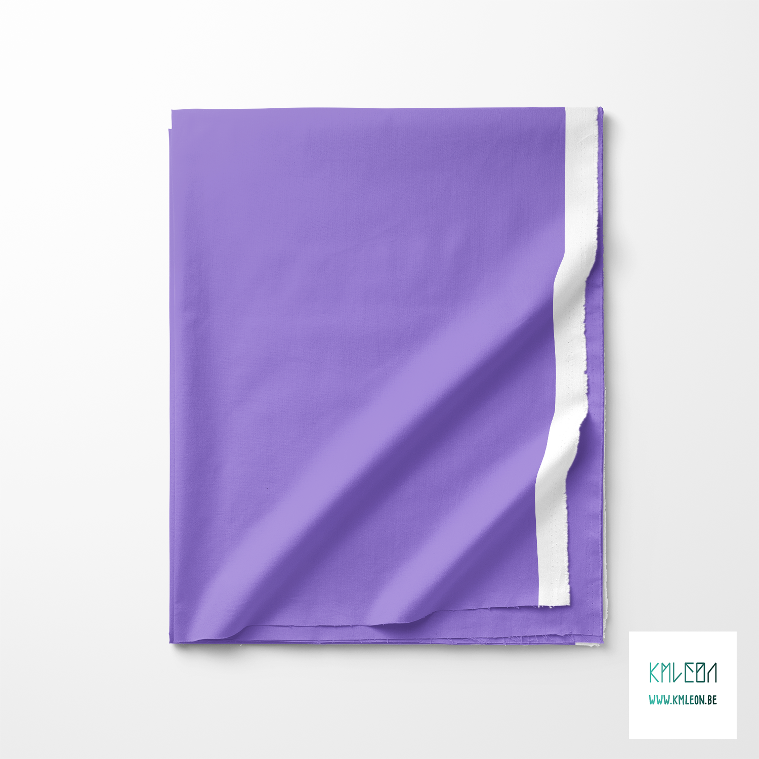 Solid light violet fabric