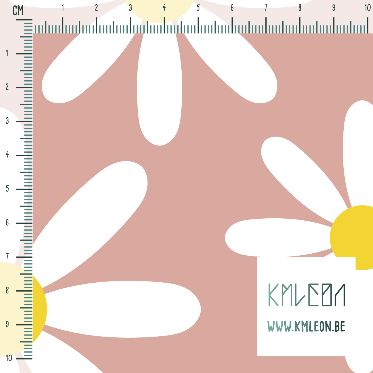 Daisies fabric