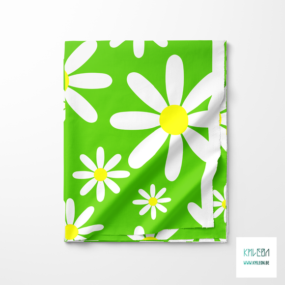 Daisies fabric