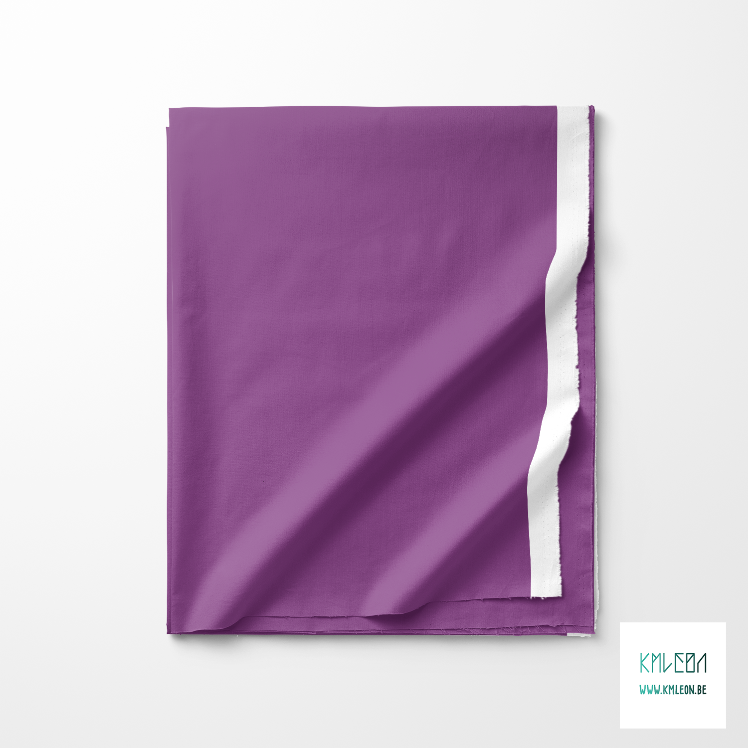 Solid mauve purple fabric