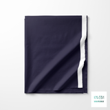 Solid midnight blue fabric