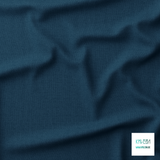 Solid midnight teal fabric