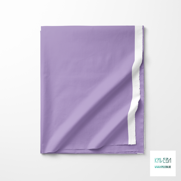 Solid misty violet fabric