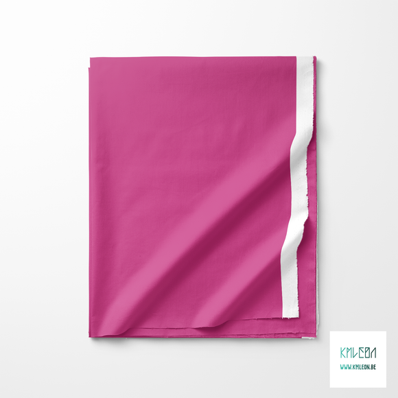 Solid mulberry pink fabric