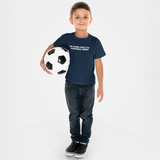 'My other shirt is a football shirt' kids shortsleeve shirt