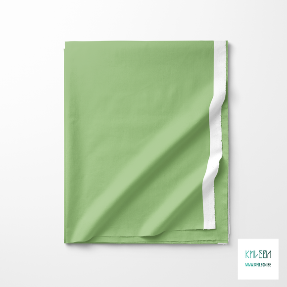 Solid Norway green fabric