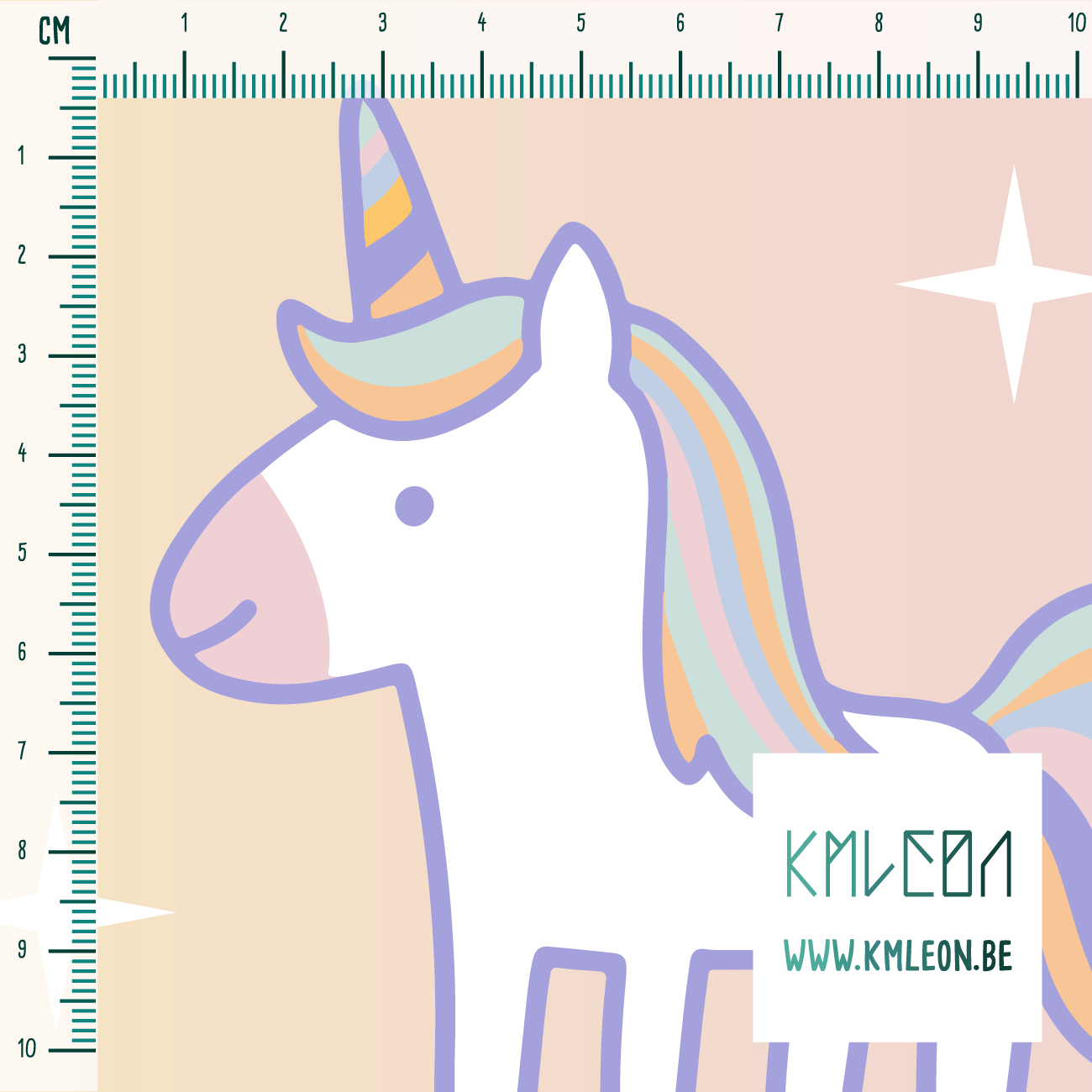 Unicorns fabric