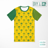 Palm trees cut and sew t-shirt