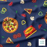 Pizza fabric (Large scale)