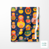 Russian dolls fabric