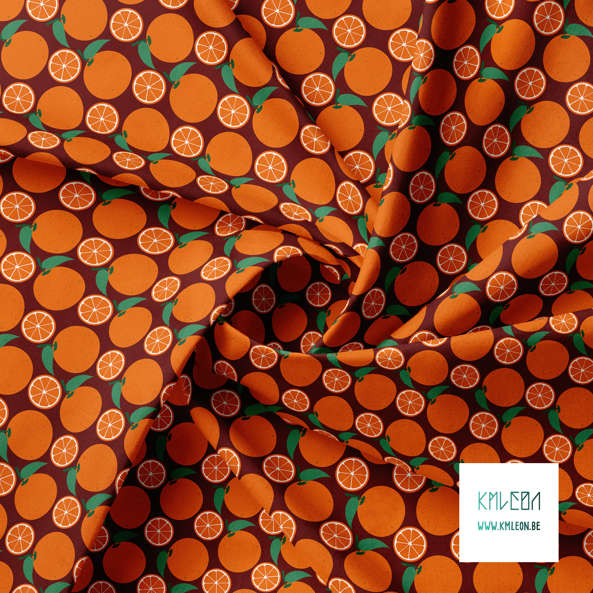 Oranges fabric