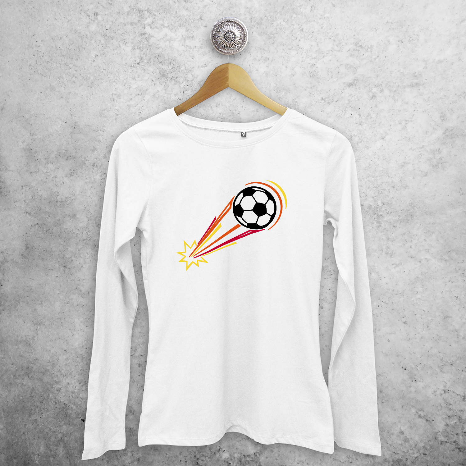 Football adult longsleeve shirt