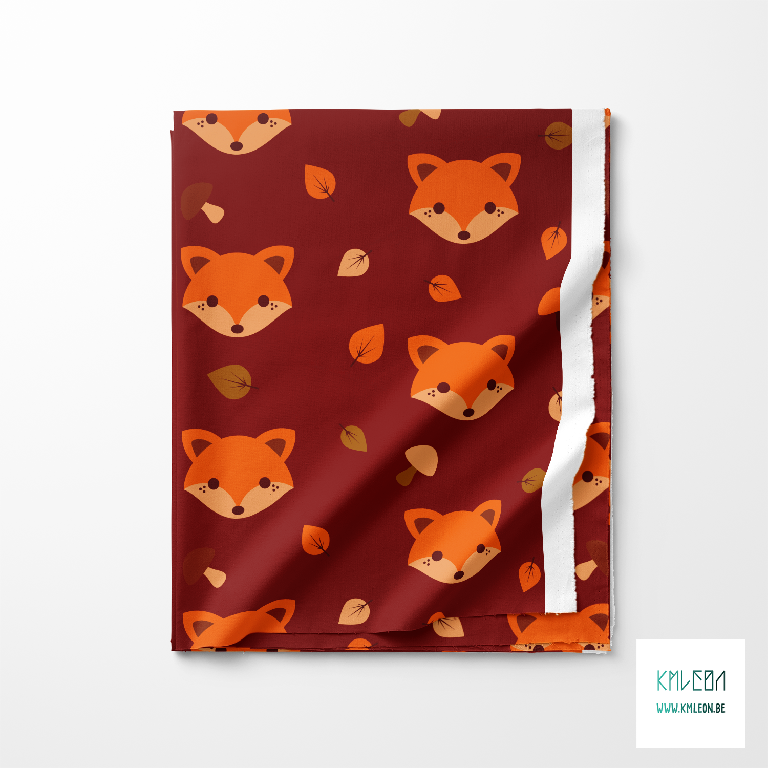 Foxes fabric