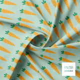 Carrots fabric