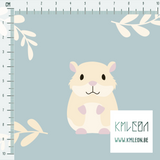 Hamsters fabric