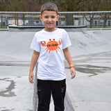 'Oh crab!' kids shortsleeve shirt