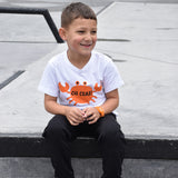 'Oh crab!' kids shortsleeve shirt