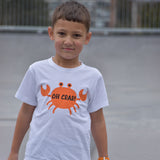 'Oh crab!' kids shortsleeve shirt