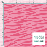 Pink tiger stripes fabric