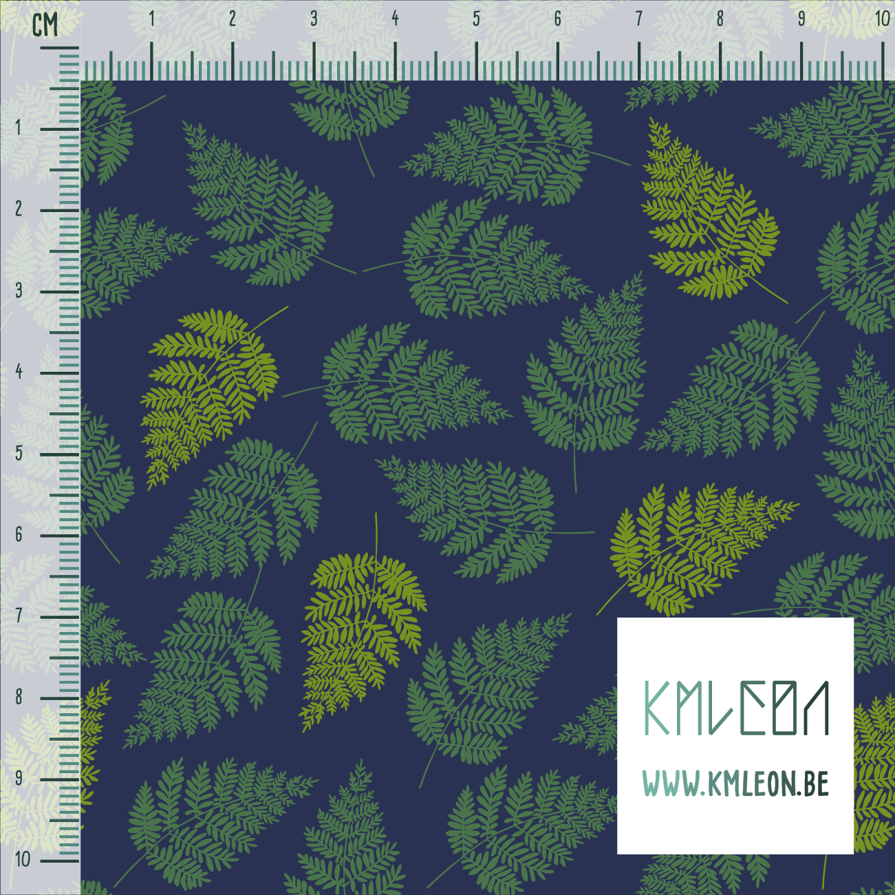 Ferns fabric