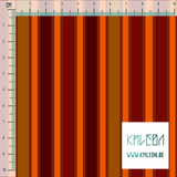 Brown vertical stripes fabric