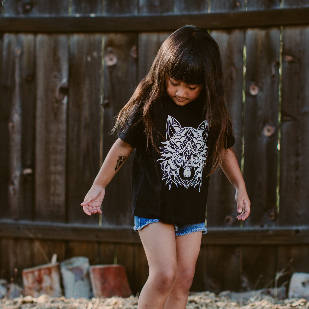 Wolf kids shortsleeve shirt