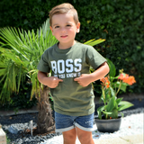 'Boss and you know it' kids shortsleeve shirt