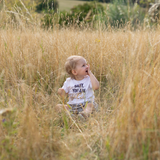 'Baby you are gold' baby shortsleeve shirt