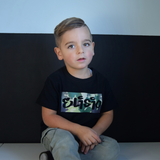 Camouflage name kids shortsleeve shirt