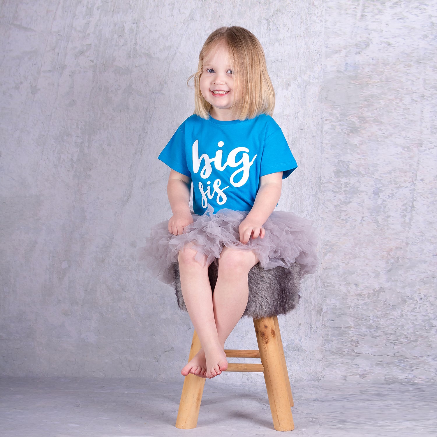 'Big sis' kids shortsleeve shirt