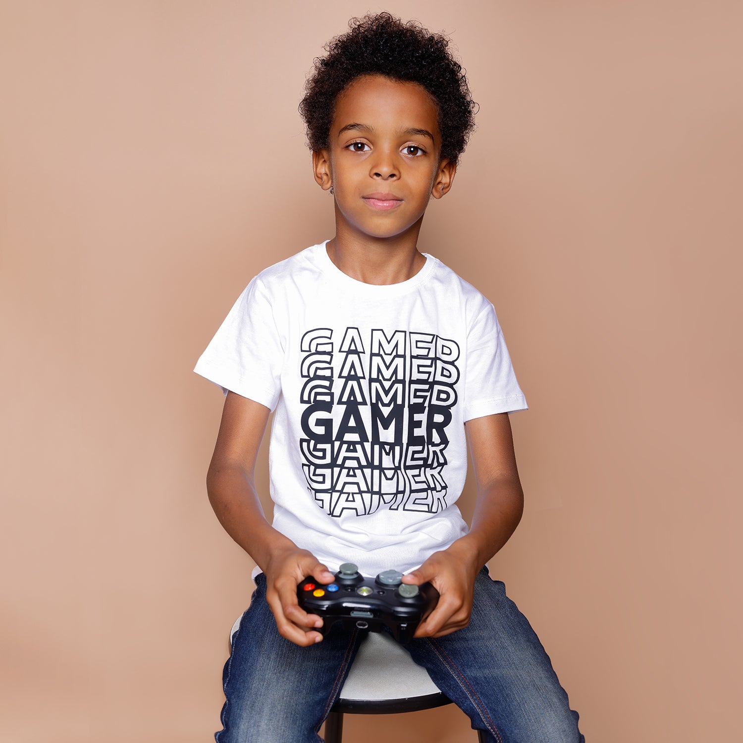 'Gamer' kids shortsleeve shirt