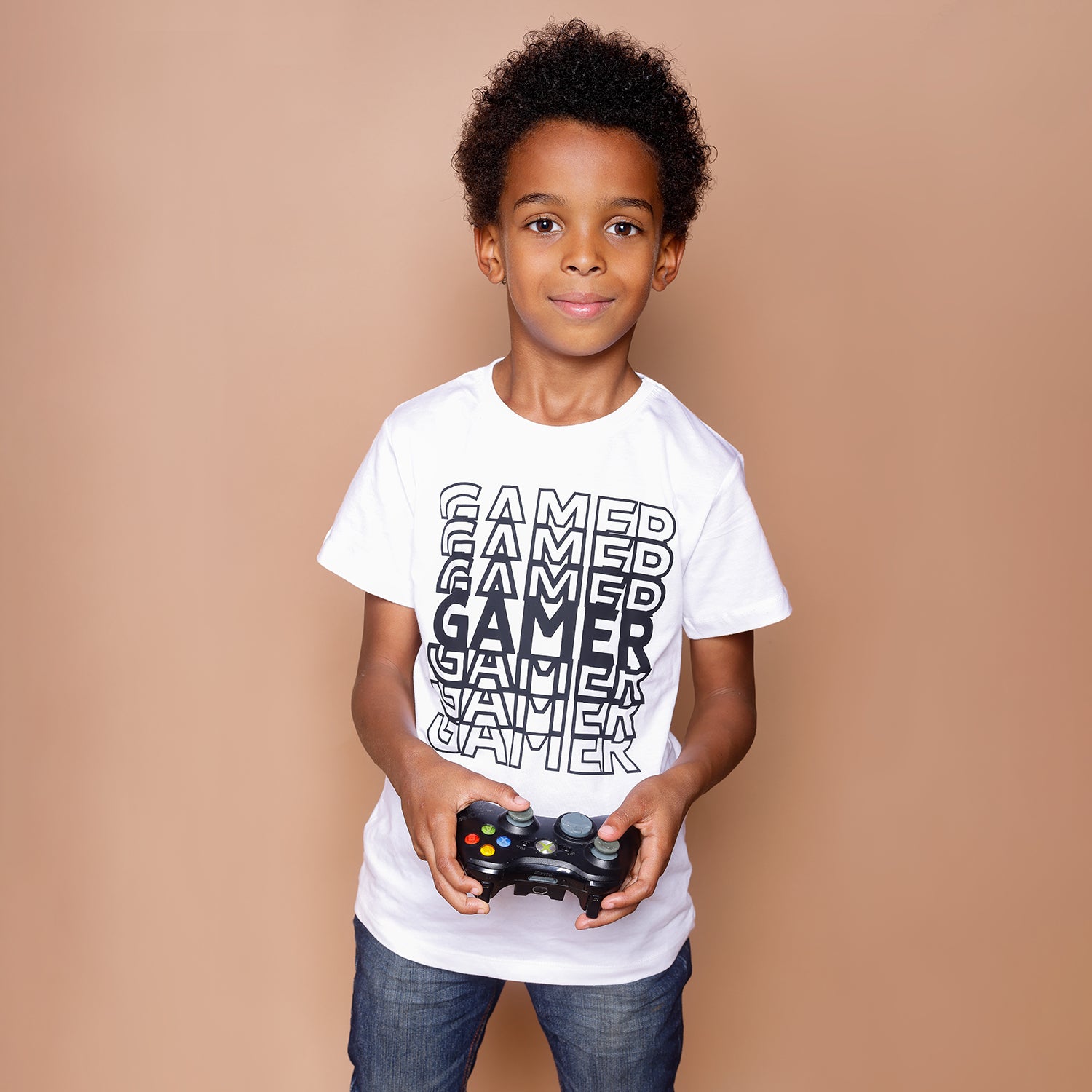 'Gamer' kids shortsleeve shirt