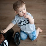 Graffiti baby shortsleeve shirt