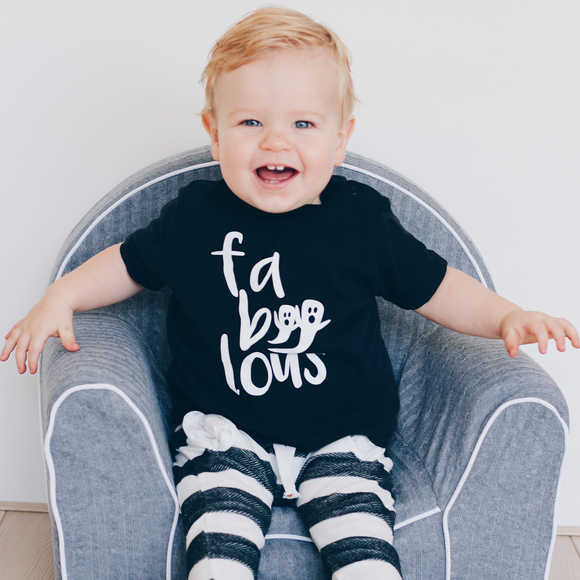 'Fa-boo-lous' baby shortsleeve shirt