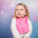 'Little miss purrrfect' baby bib